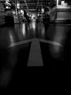 Low-Angle Black-and-White Shot Inside IKEA Store
