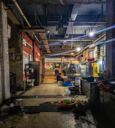 Messy back alley