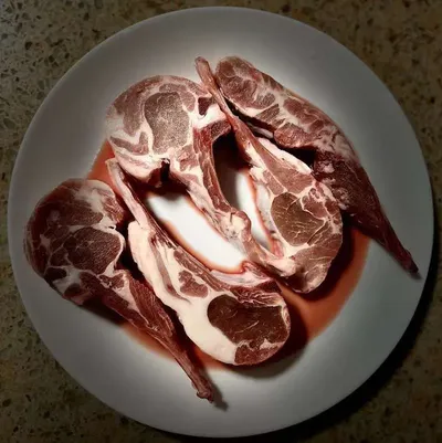 Grilled lamb chops