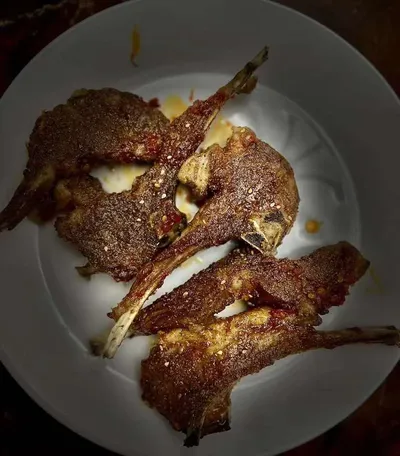 Grilled lamb chops