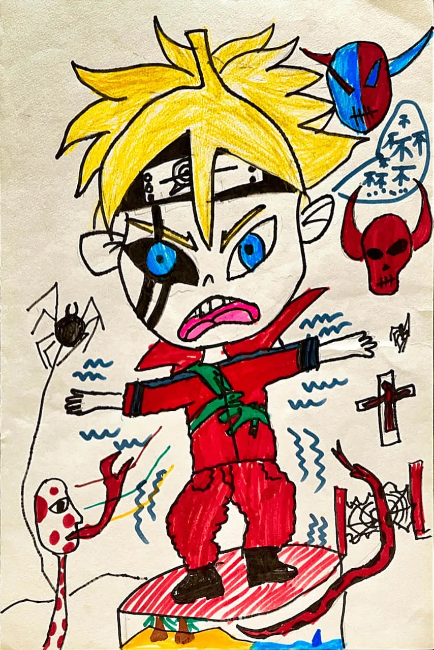 Naruto, manga and anime series