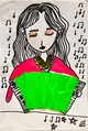 Creative Musical Portrait with Accordion Craft by a Child