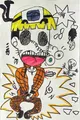 Kids Cartoon Character Drawing with Bold Expression