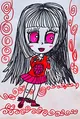 Kids Drawing of a Cute Anime Girl