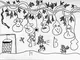 Kids Drawing of Huluwa Garden Scene
