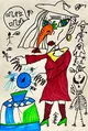 Kids Witch Drawing with Cartoon Style and Fantasy Elements