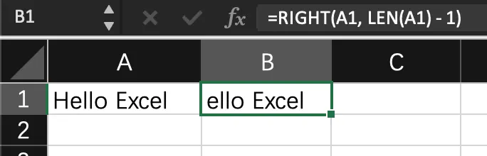 Advanced Usage of Excel's LEN Function