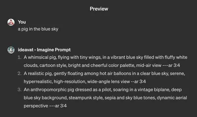 Imagine Prompt - Crafting Prompt for Unique AI-Create Images