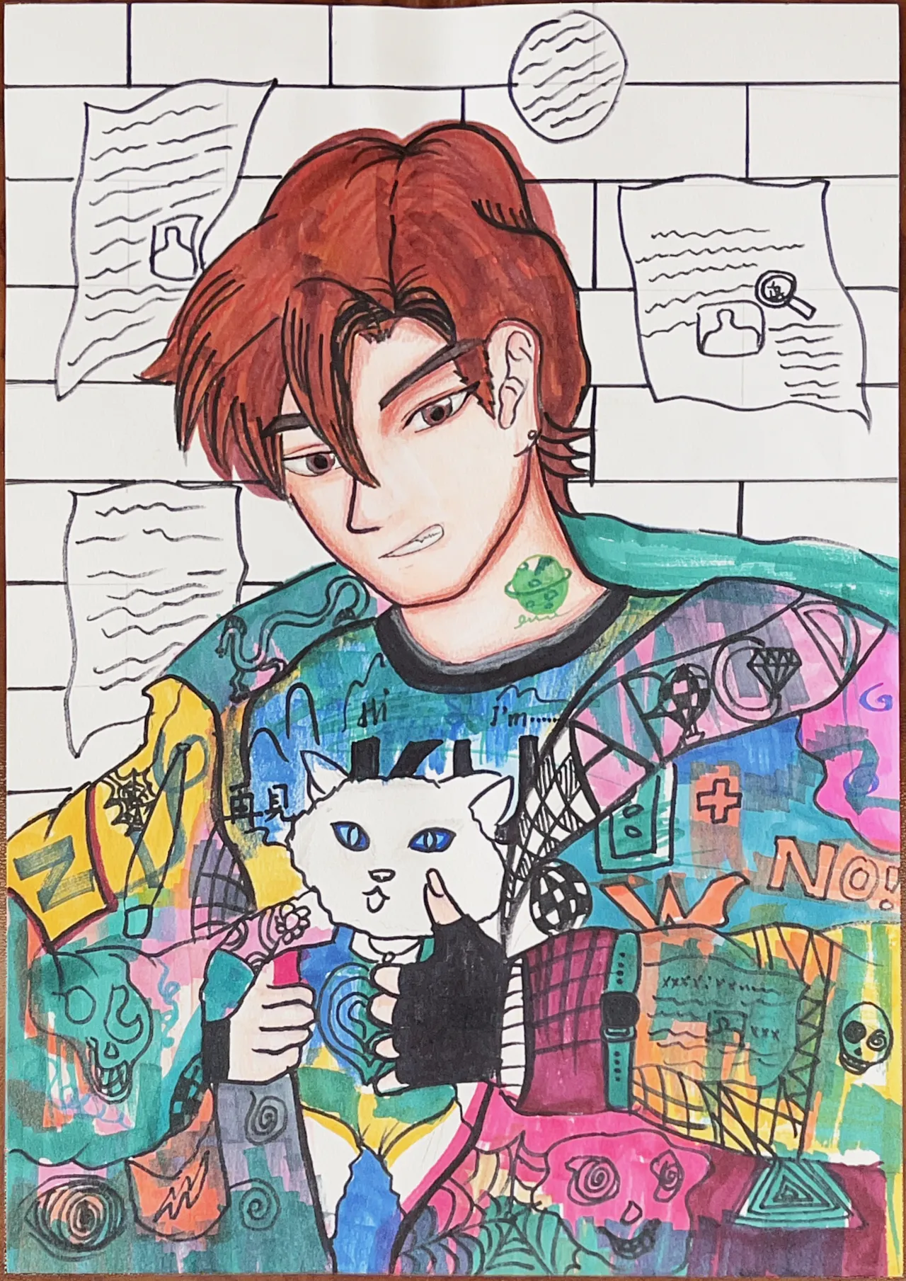 Sketch a boy