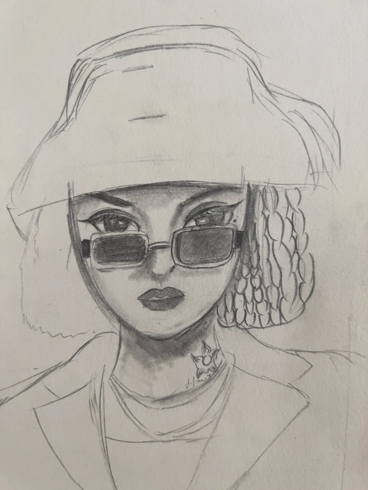 a woman