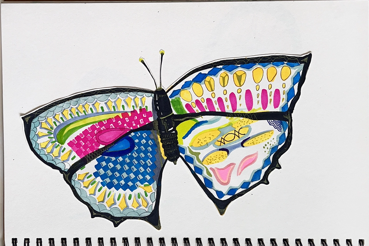 Kaleidoscope Butterfly