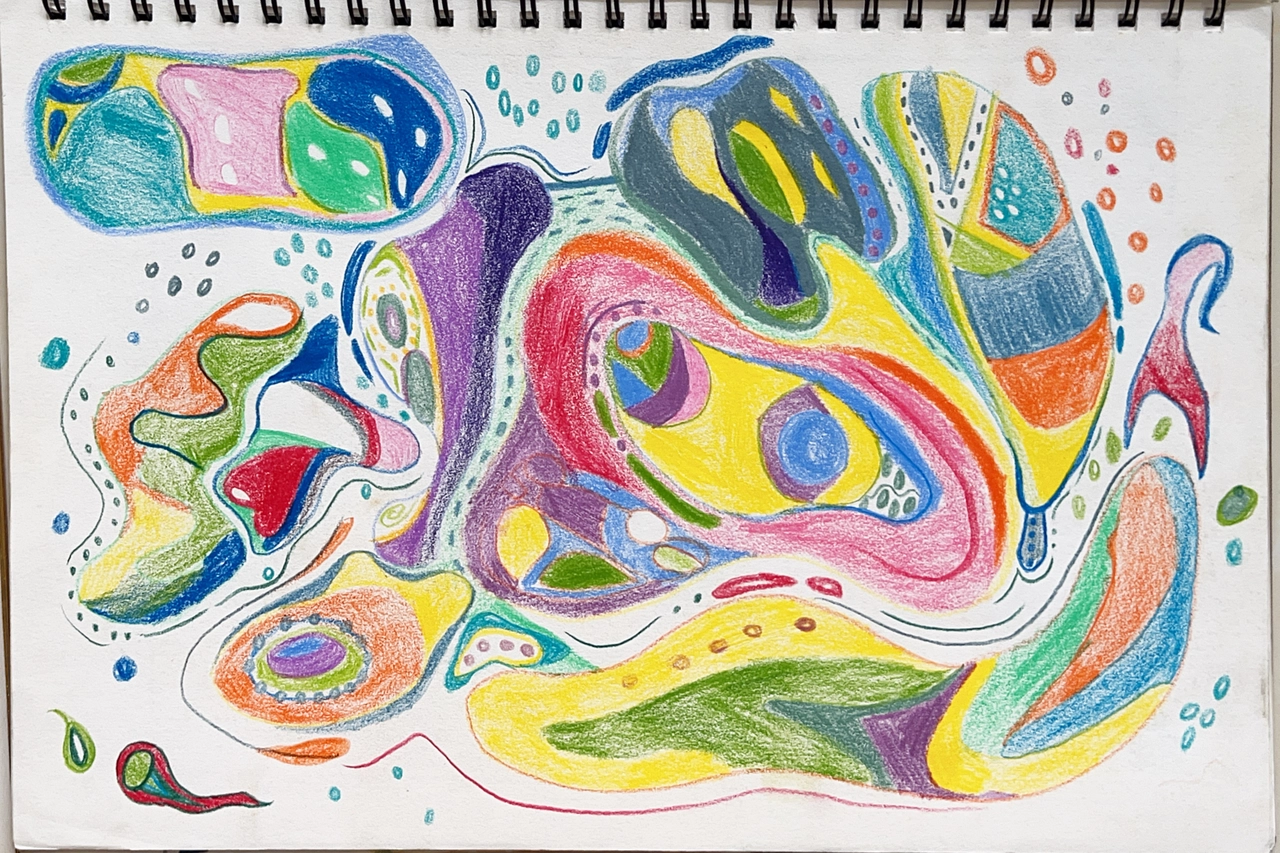 Vibrant Abstract Flow