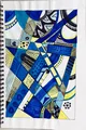 Geometric Rhythm in Blue - 2022