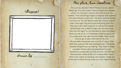 One Land, Two Countries: A Student Ebook School Project