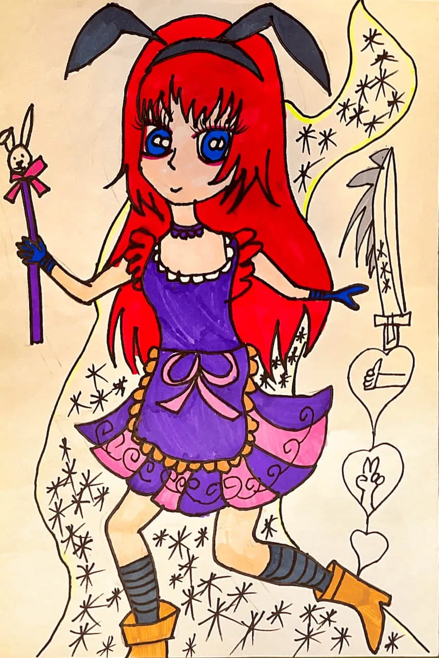 Crimson Fairy Warrior