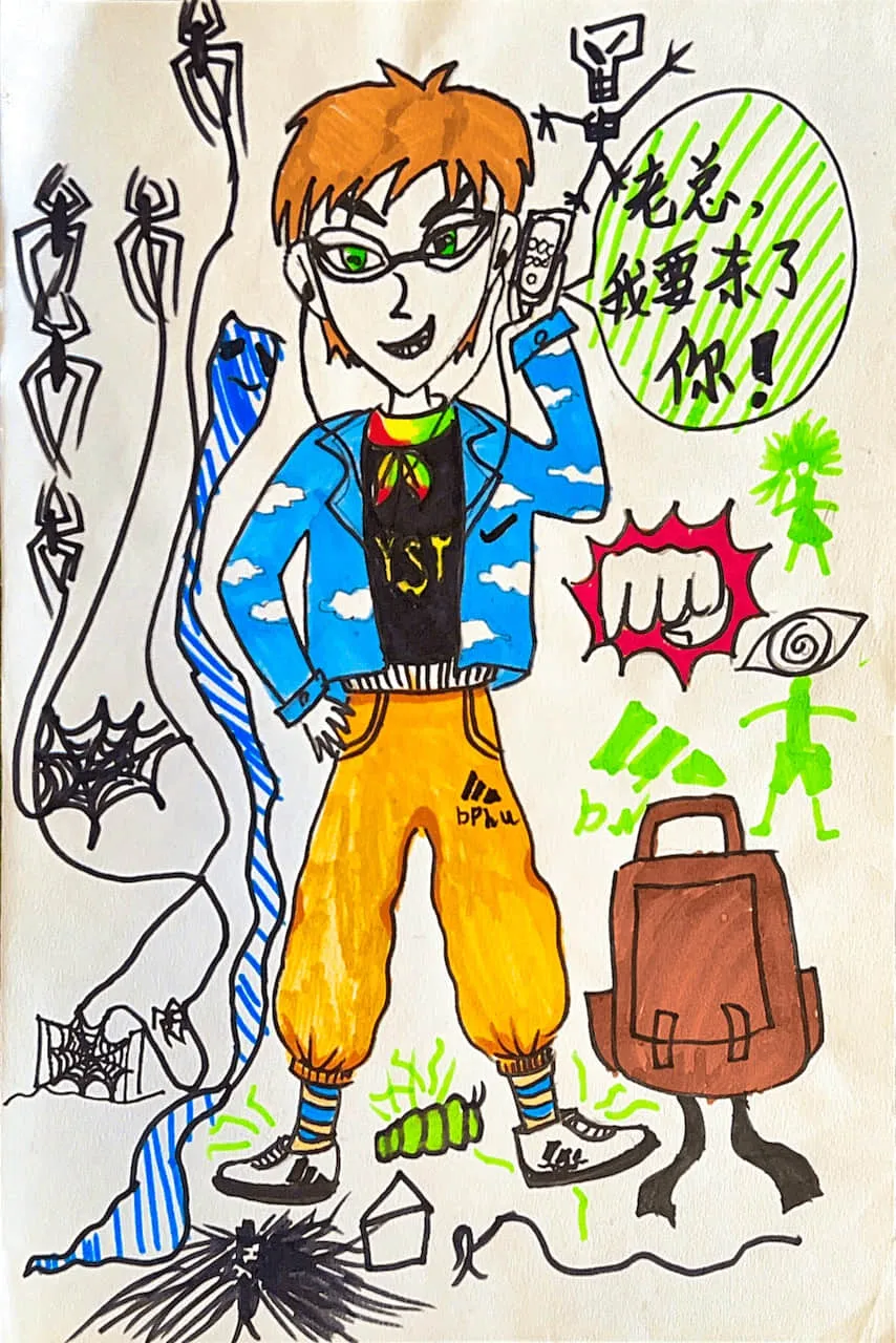 cartoon character