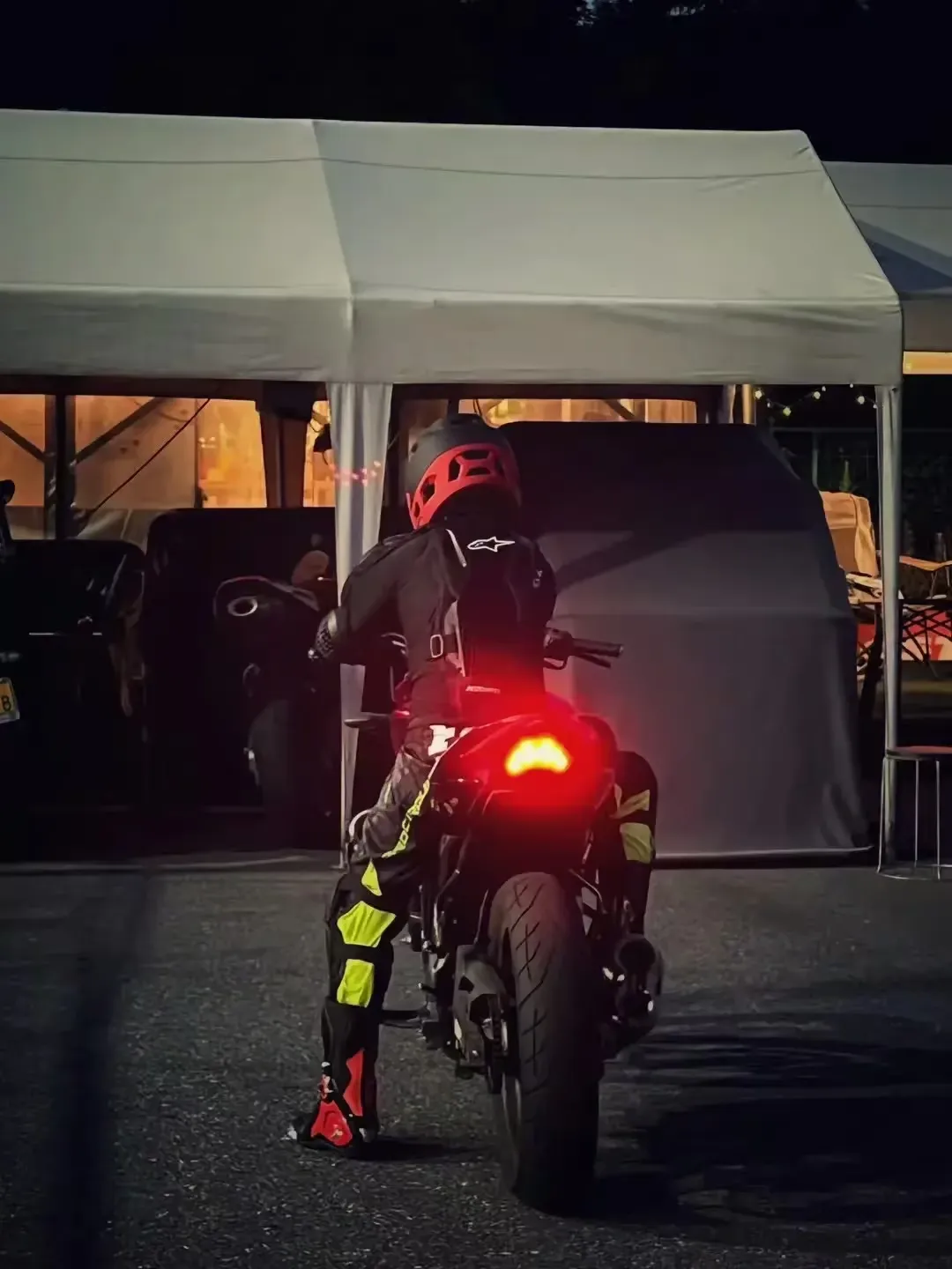 Training Under the Evening Lights