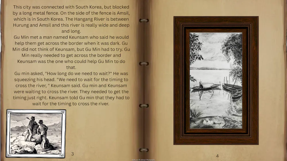 One Land, Two Countries: A Student Ebook School Project