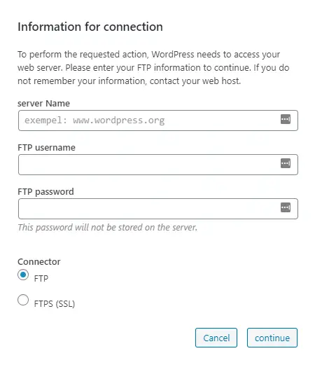 Resolving the Issue of WordPress Plugin/Theme Installation Requiring FTP Information